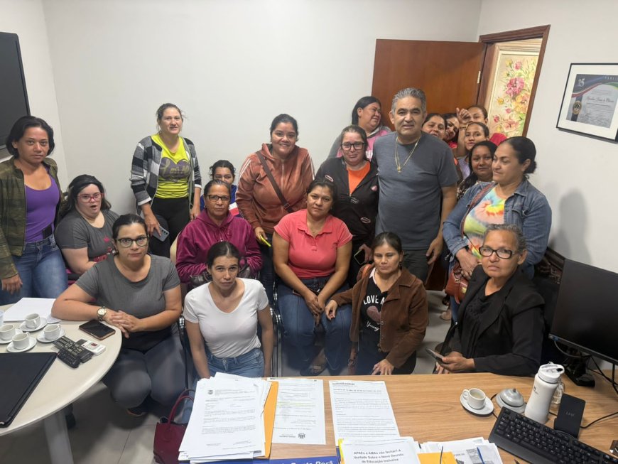 Pais e mães de alunos atendidos pelas APAEs pedem apoio e ajuda ao vereador Marcelino Nunes de Oliveira