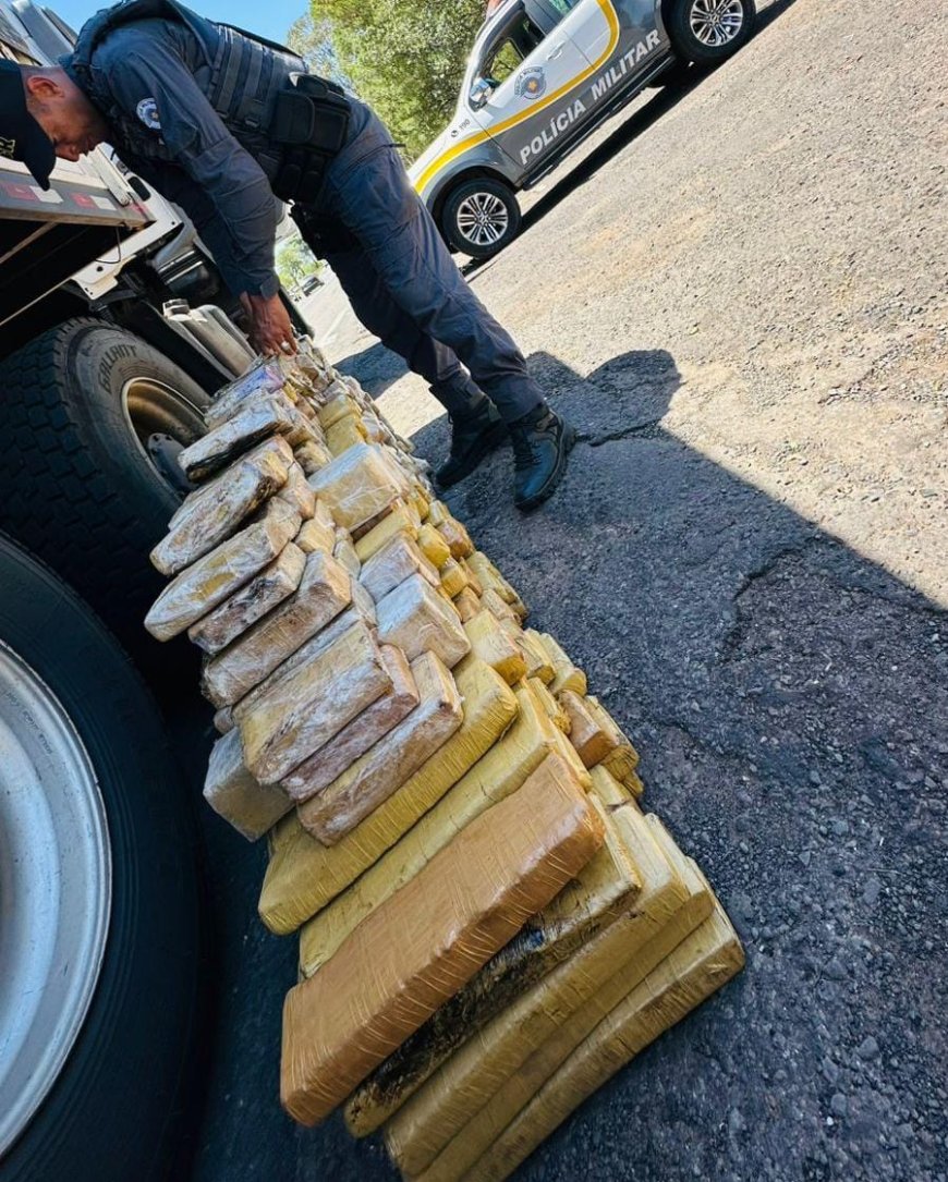 Motorista de Dourados e empresário de Campo Grande são presos com droga em São Paulo