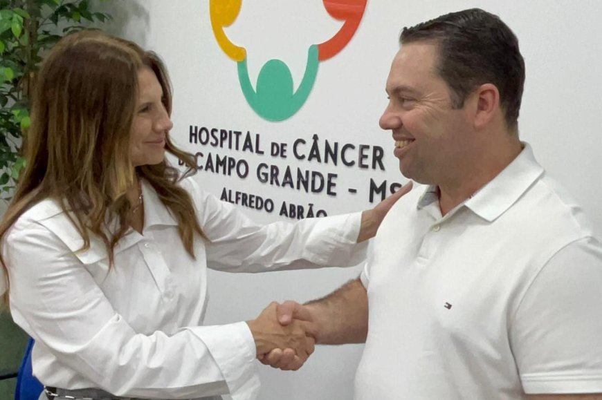 Rodolfo Nogueira destina R$678 mil para o Hospital de Câncer Alfredo Abraão