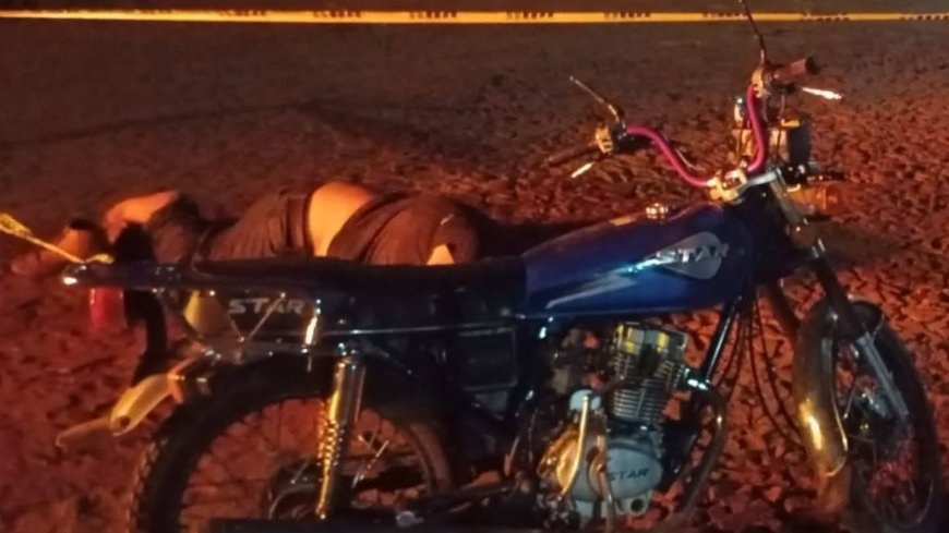 Motociclista morre ao “roletar” quebra-molas na fronteira