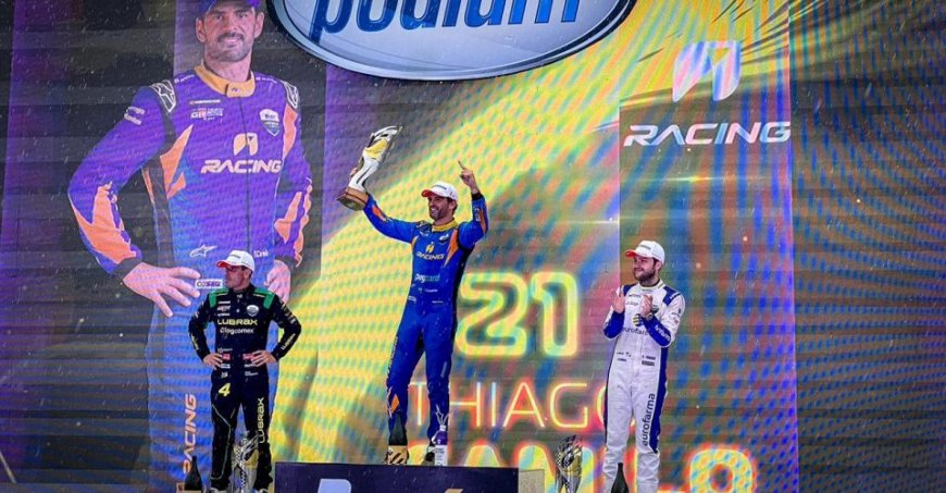 Campo Grande: Thiago Camilo vence com pista molhada e domina corrida