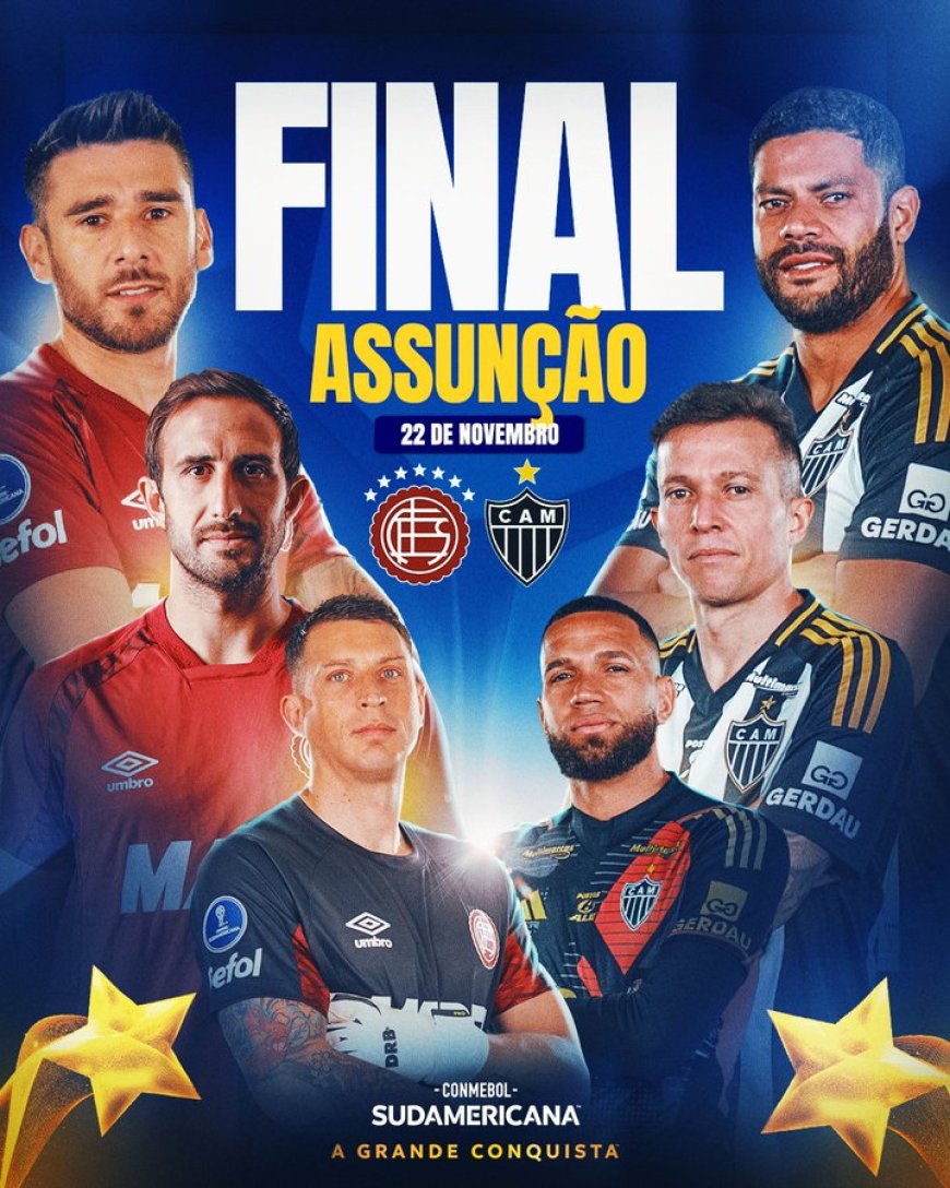 Copa Sul-Americana: Lanús enfrentará o Atlético-MG na final