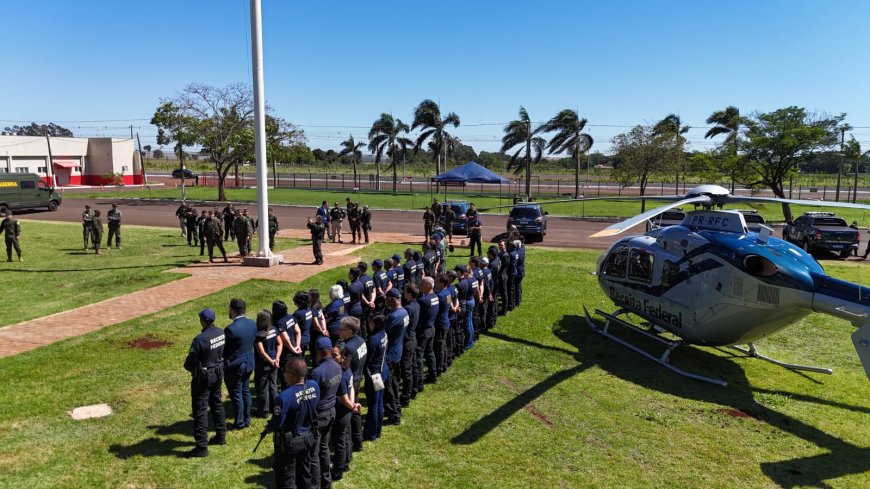 Operação integrada dá prejuízo de R$ 70 milhões ao crime organizado na fronteira
