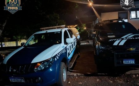 Ponta Porã: Equipe de trânsito do 4° BPM atende ocorrência de descumprimento de medida protetiva