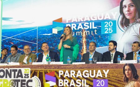 Nem a chuva atrapalhou: cerimônia de abertura da Ponta Agrotec 2025 reuniu autoridades e público em Ponta Porã