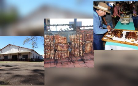 Domingo de costelão, chopp e baile no CTG Querência da Saudade