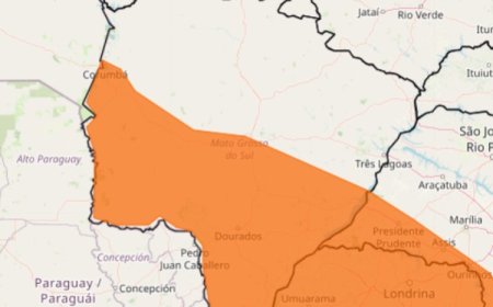 Prevê alerta: Mato Grosso do Sul terá mais temporais a partir de sexta-feira