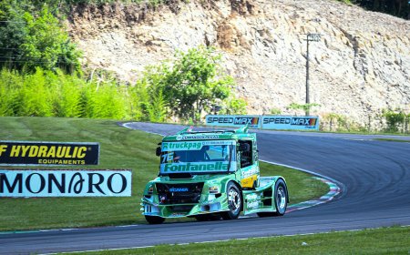 Rafael Fleck domina a Fórmula Truck em	Guaporé e conquista a 4ª vitória no ano