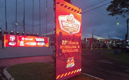 Segunda noite do Motorcycle 2025 deve lotar o Parque de Exposições de Ponta Porã