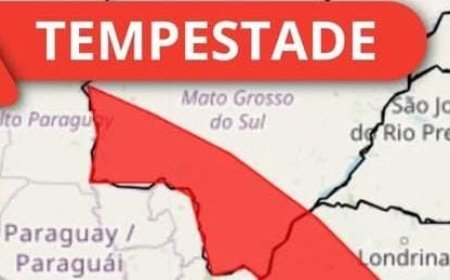 Inmet mantém alertas de tempestade em MS
