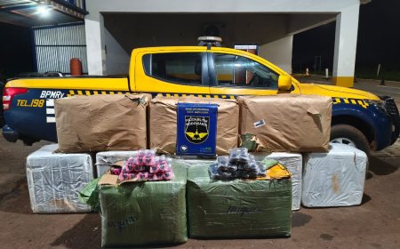BPMRv apreende carga de óculos irregulares transportada em ônibus interestadual em Nova Andradina