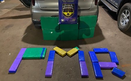 Nova Andradina: BPMRv apreende mais de 52 kg de maconha durante fiscalização