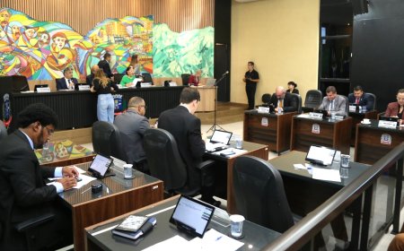 Câmara de Vereadores realiza 39ª sessão ordinária nesta terça (25)