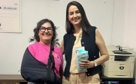 Gianni Nogueira visita Instituto ACIESP e destaca os trabalhos de mulheres vítimas de violência