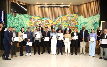 Câmara Municipal de Ponta Porã concede honrarias reconhecendo trabalho em prol da fronteira