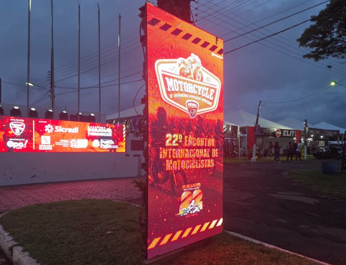 Segunda noite do Motorcycle 2025 deve lotar o Parque de Exposições de Ponta Porã