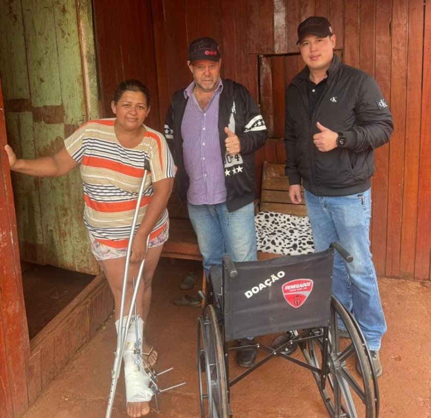 Motorcycle impulsiona ações sociais na fronteira