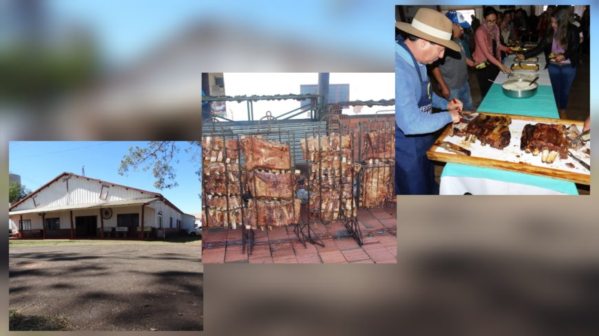 Domingo de costelão, chopp e baile no CTG Querência da Saudade