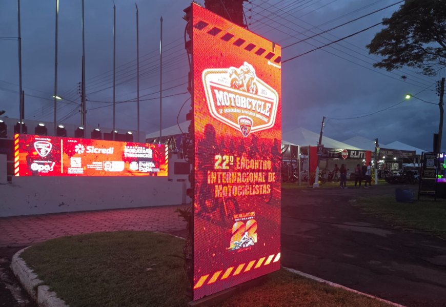 Segunda noite do Motorcycle 2025 deve lotar o Parque de Exposições de Ponta Porã
