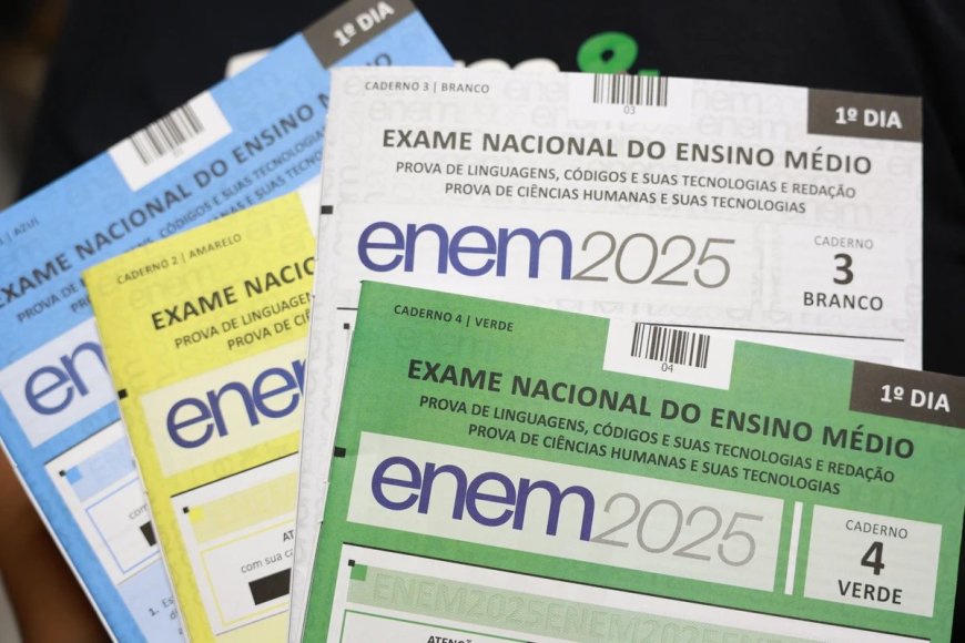 Começa nesta segunda: pedido de reaplicação de provas do Enem 2025