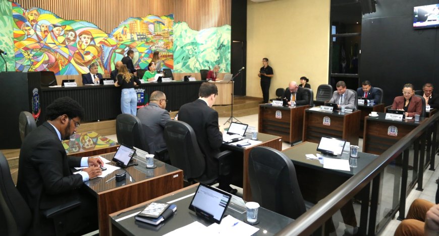 Câmara de Vereadores realiza 39ª sessão ordinária nesta terça (25)