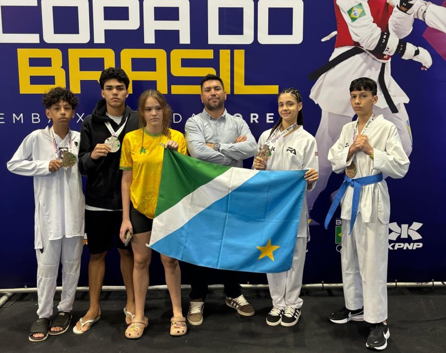 Ponta Porã conquista 4 medalhas na Copa do Brasil de Taekwondo
