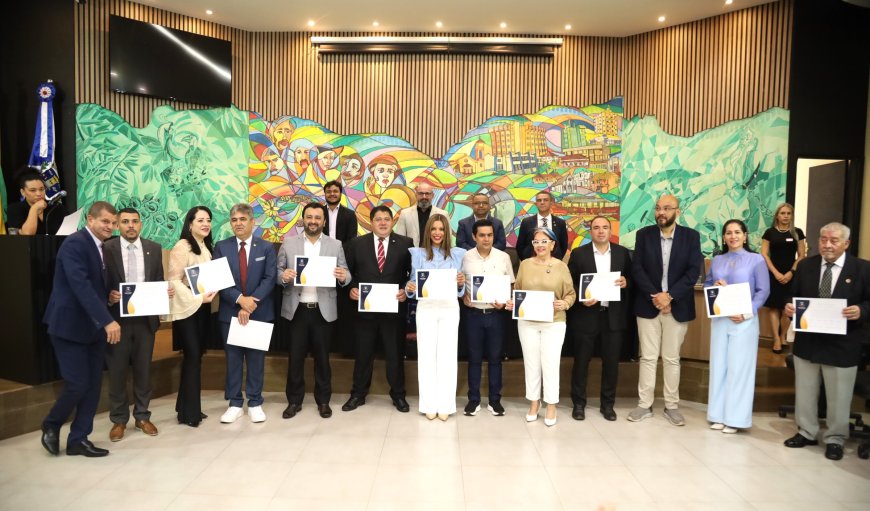 Câmara Municipal de Ponta Porã concede honrarias reconhecendo trabalho em prol da fronteira