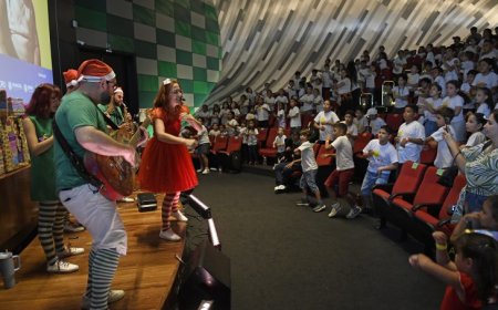 Caixa Encantada encerra campanha com presentes e atividades para 200 crianças no Bioparque