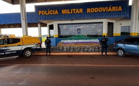 BPMRv apreende mais de 885 kg de drogas após perseguição na MS-162