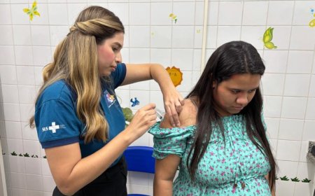 Campo Grande inicia vacinação contra bronquiolite para gestantes a partir de 28 semanas