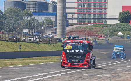 Diego Collet leva susto, mas faz na pole da F-Truck em Cascavel
