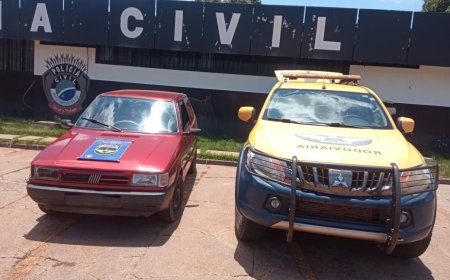 BPMRv recupera veículo furtado na MS-480