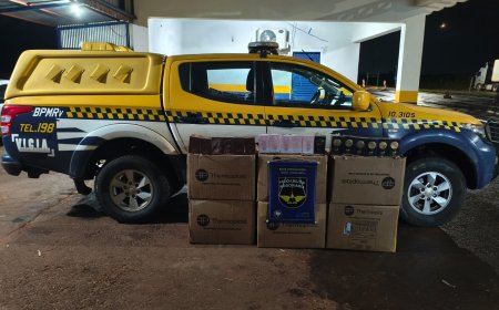 BPMRv apreende perfumes irregulares durante fiscalização em Nova Casa Verde