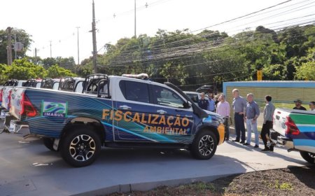 Imasul recebe onze caminhonetes e dois tratores para reforçar fiscalização e equipar unidades de conservação