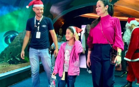 Magia do Natal transforma sonho de criança em realidade no Bioparque Pantanal