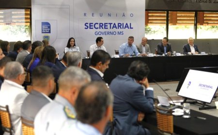 Balanço e metas: governador reúne secretariado para avaliar trabalho e garantir entregas a MS