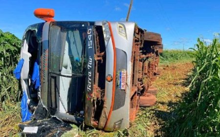 BR-163: Mortos em acidente de ônibus são idenificados