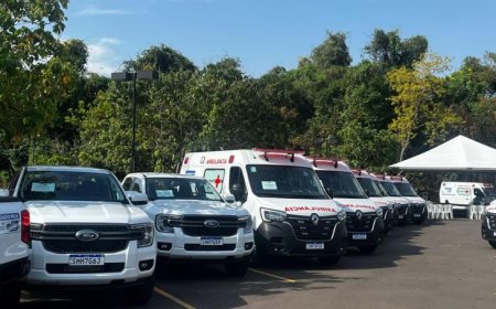 Frota renovada fortalece o SUS e avança na regionalização da saúde em Mato Grosso do Sul