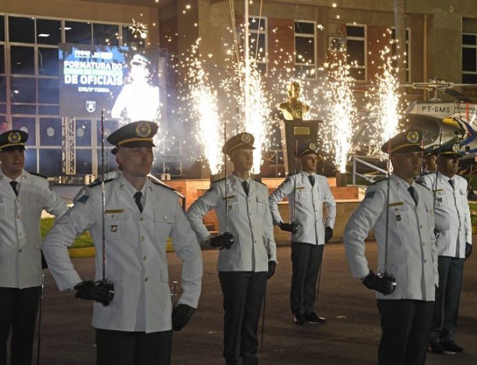 Segurança pública de MS é fortalecida com novos oficiais, modernização tecnológica e investimentos