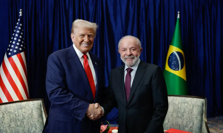 Diz Trump sobre Lula: "Muito coisa boa resultará desta parceria"