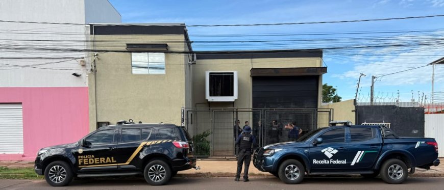 Receita Federal e Polícia Federal deflagram operação conjunta contra crimes transnacionais