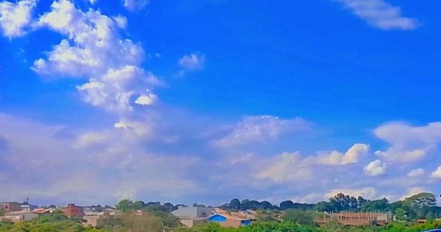 Chuva concentrada no Norte de MS: Quarta-feira será marcada por calor de 30°C no Sul do estado