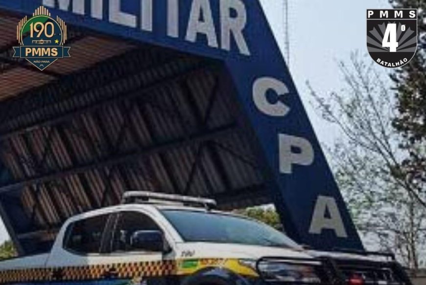 Ponta Porã: Polícia Militar cumpre mandado de prisão