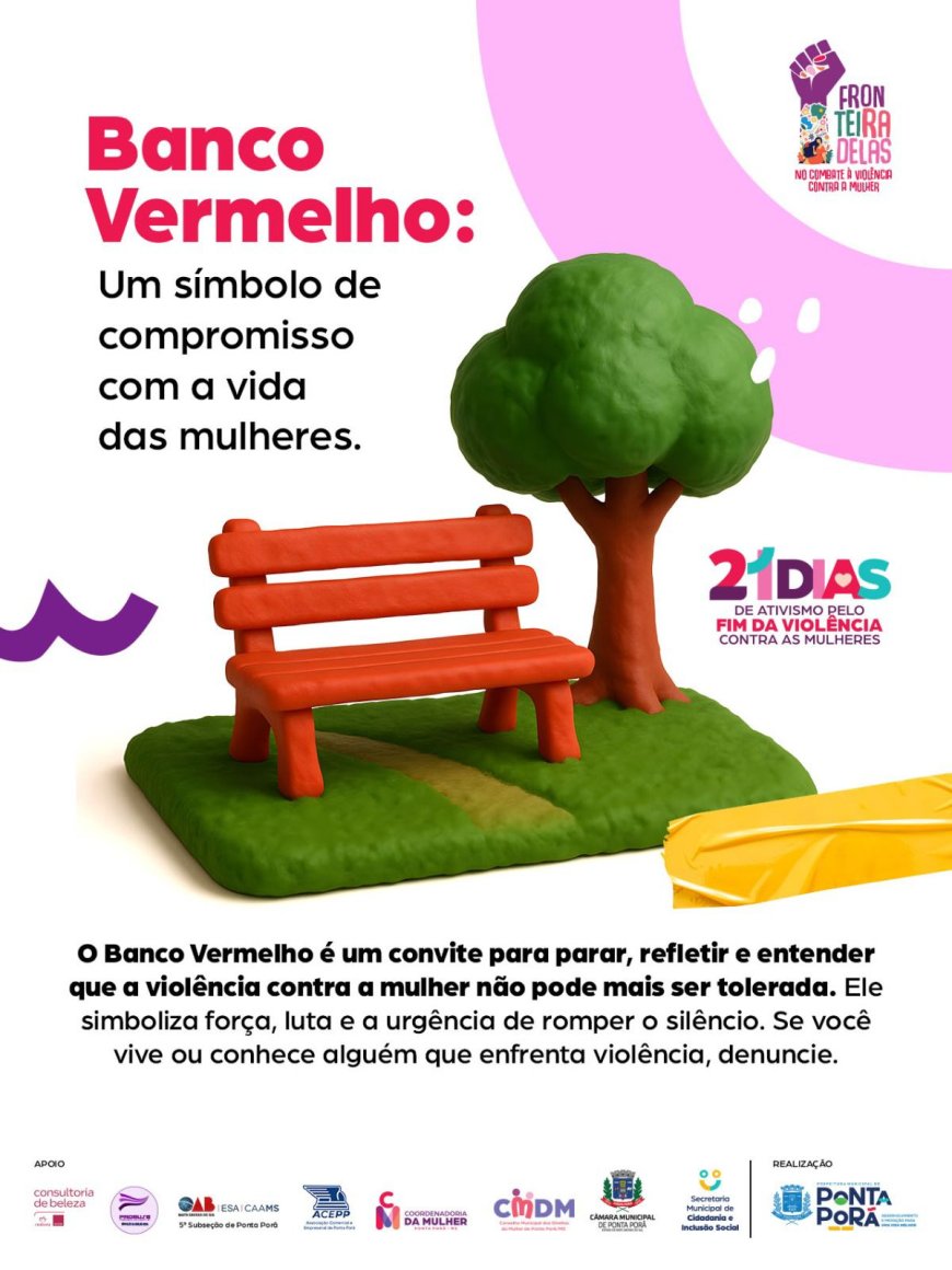 Ponta Porã desenvolve campanha de conscientização pelo fim da violência contra a mulher