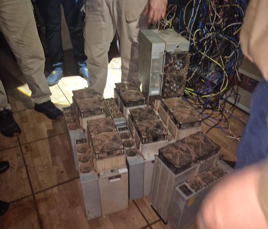 Polícia desmantela “mineradora” de criptomoeda na fronteira