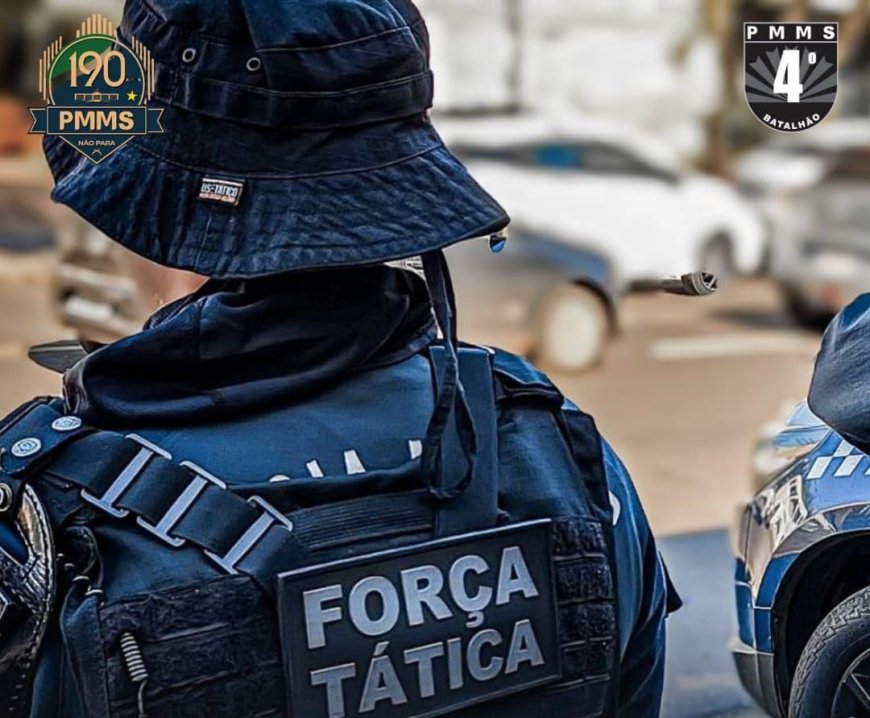 Ponta Porã: Força Tática prende  autor de cárcere privado e violência doméstica durante a Operação Boas Festas