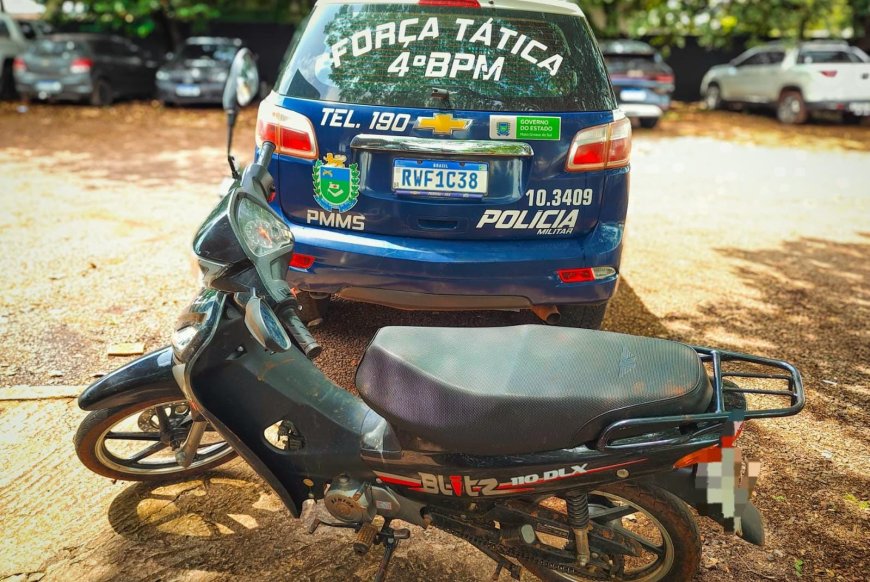 Ponta Porã: Operação Boas Festas: Força Tática apreende motocicleta furtada e cumpre mandado de prisão