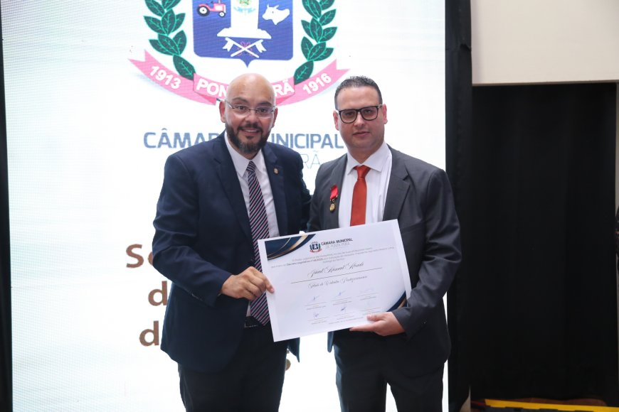 CEO da Majlis Consultoria internacional recebe Título de Cidadão Pontaporanense