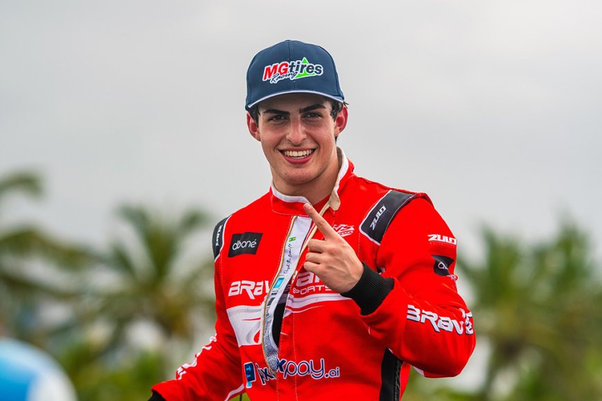 Temporada de 2025 será inesquecível para o kartista paranaense Firás Fahs