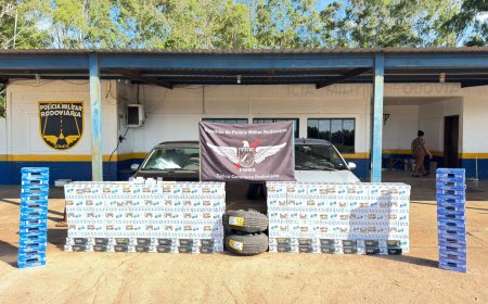 BPMRv apreende veículos e mercadorias ilícitas durante fiscalização na MS-164, em Vista Alegre